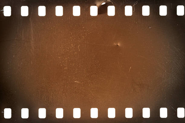 istock Dusty and grungy 35mm film texture or surface 2000027714