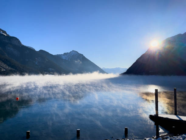 istock Sunrise over the Achensee on a sunny winter day 2000082458