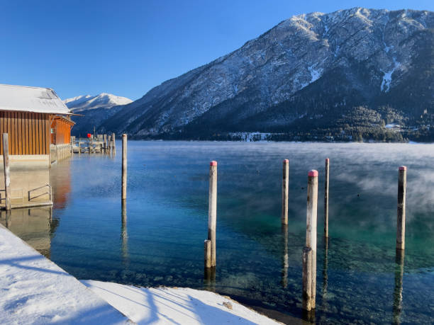 istock Sunrise over the Achensee on a sunny winter day 2000082460