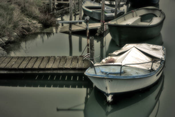 Old, broken Italian boats (Ravenna)