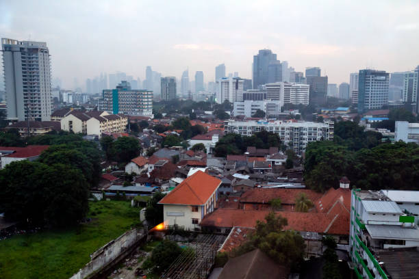 istock Jakarta urban skyline 2000101302
