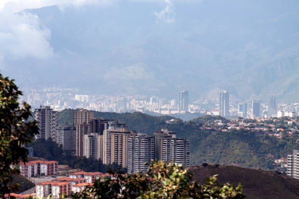 istock Caracas cityscape buildings and valley view 2000101852