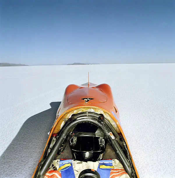 Bonneville Salt Flats, Utah, USA