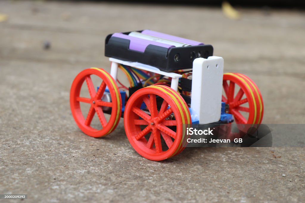 Robotic Car Model Working Prototype That Can Be Controlled Remotely ...