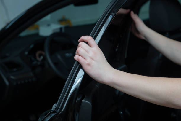 istock Tinting of car windows. 2000241567
