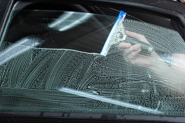 istock Tinting of car windows. 2000241568