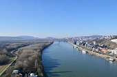 River Danube from UFO tower
