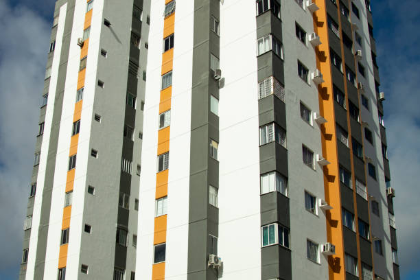 istock High building with dozens of apartments. 2000337950