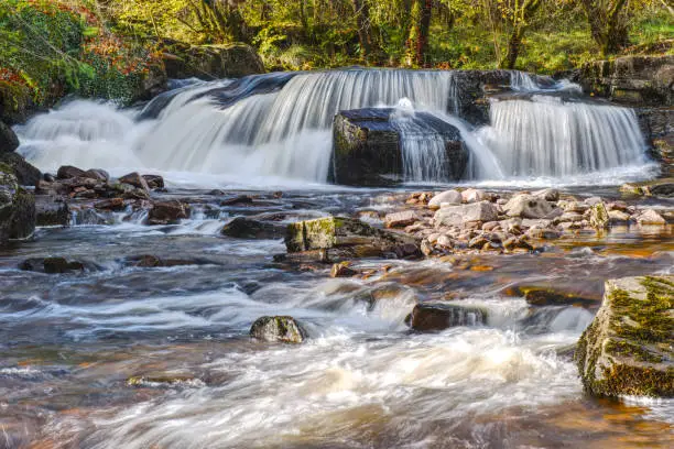 Photo of Pont Cwfedwen Waterfall Brecon Beacons