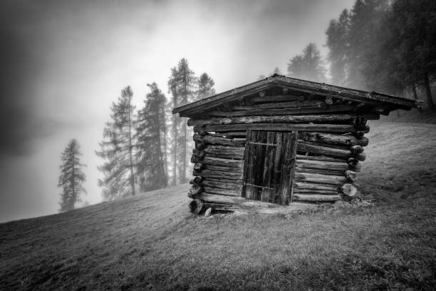 istock Wooden hayloft in the Stubai Alps 2000421442