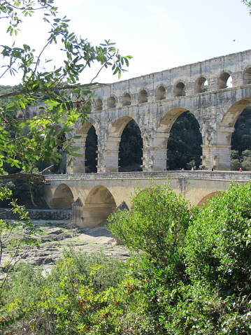 Photo du pont du Gard