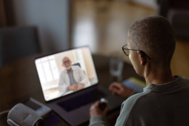 istock Living with cancer. Telemedicine 2000453967