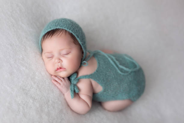 istock Newborn baby girl sleeping 2000466219