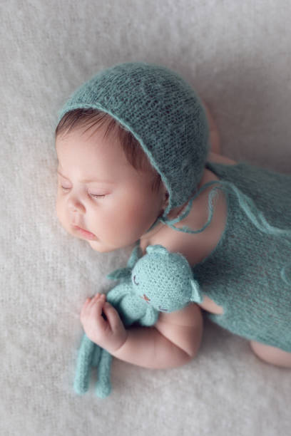 istock Newborn baby girl sleeping 2000467284