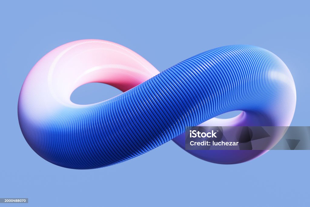 Technology Infinity Sign Multicolored Infinity Sign Ai Big Data Finance Technology Or Cloud ...