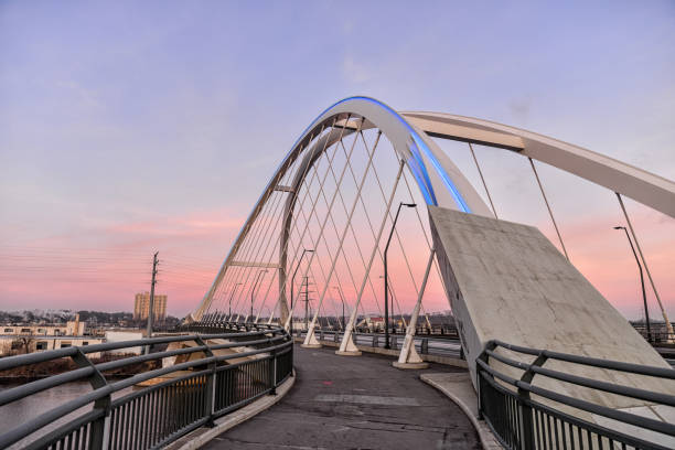 istock Vibrant Sky and Lowry Avenue Bridge at Sunrise 2000693795