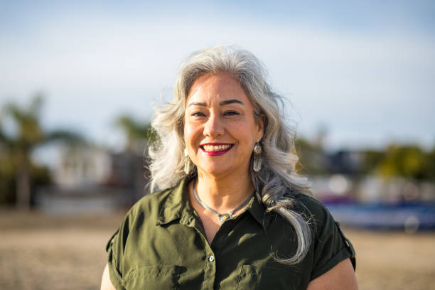 istock Senior Mexican Woman at the Beach 2000791114
