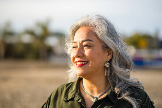 istock Senior Mexican Woman at the Beach 2000791646