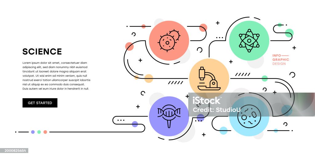 Science Infographic Vector Science Infographic Template Stock Illustration - Download Image Now ...