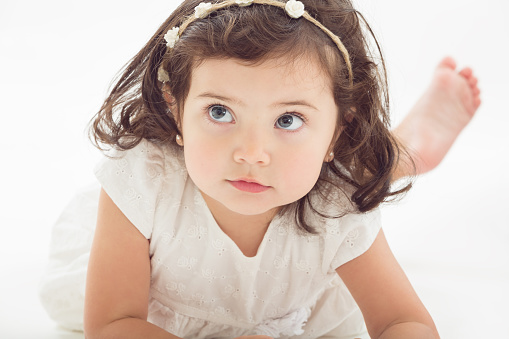 Portrait of a beautiful two year old girl - Buenos Aires - Argentina