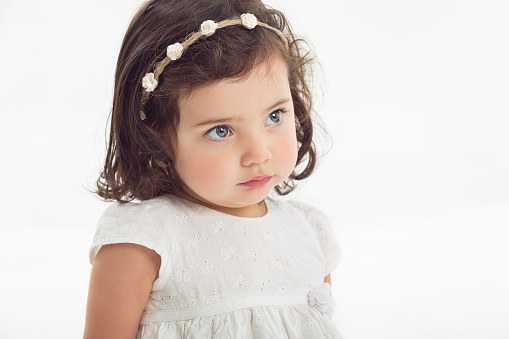 Portrait of a beautiful two year old girl - Buenos Aires - Argentina