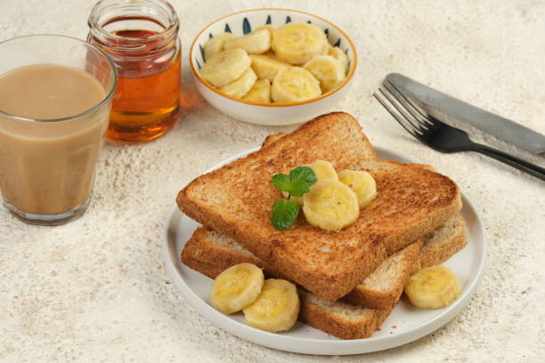 istock french toast with banana and honey 2001389232