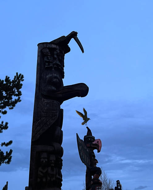 istock British Columbia Canada Totem Poles 2001396665