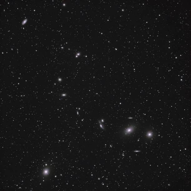 istock Markarian's Chain of Galaxies in the Virgo Galaxy Cluster 2001401441
