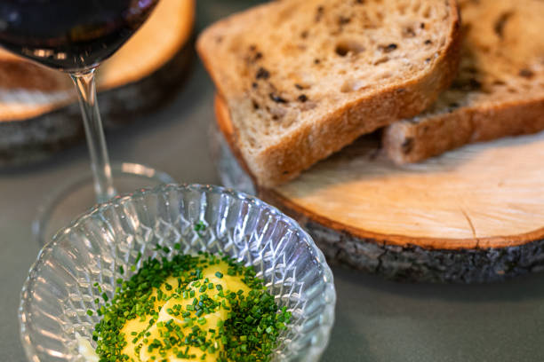 Slices of fresh sourdough bread -  Healthy eating and traditional bakery concept - Buenos Aires - Argentina