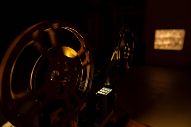 istock Old film cinema projector Reel 2001486039