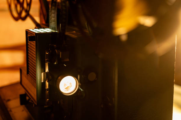 istock Old film cinema projector Reel 2001487068