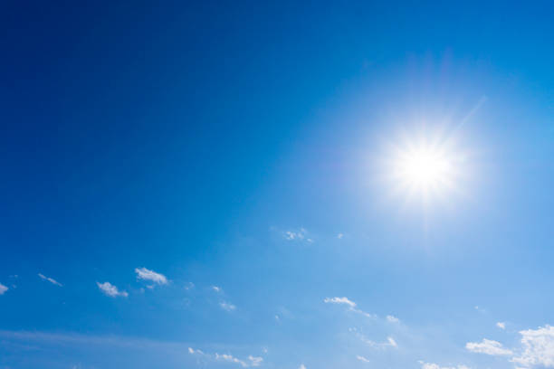 istock Refreshing blue sky and cloud background material 2001534596