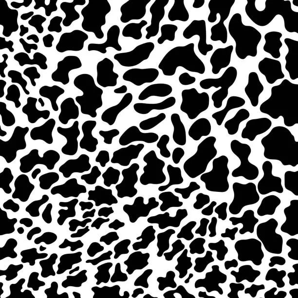 Vector illustration of Leopard, jaguar and cheetah print pattern animal seamless for printing, cutting stickers, cover, wall stickers, home decorate and more.