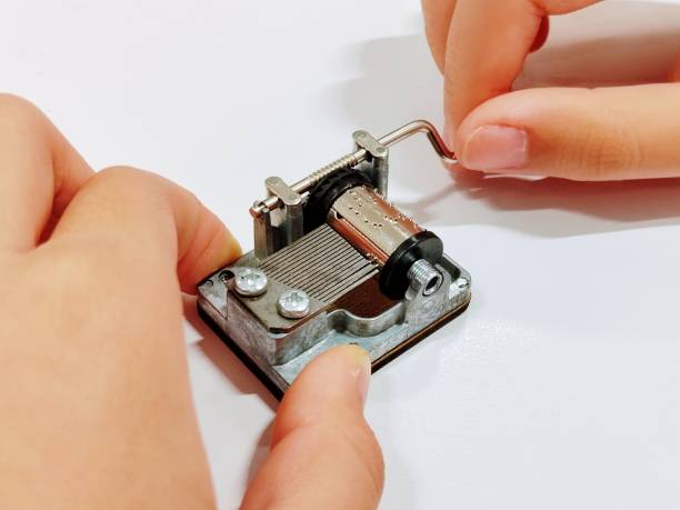 istock Playing Old Little Music Box 2001956774