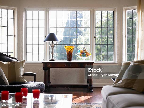 Domestic Living Room Stock Photo - Download Image Now