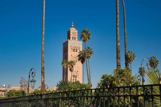 istock Kutubia Mosque, exterior view, Marrakech, Morocco 2002023777