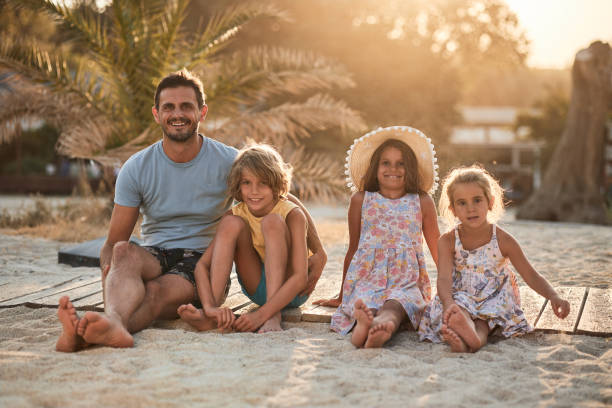 istock Beautiful family enjoying summer vacation 2002040213