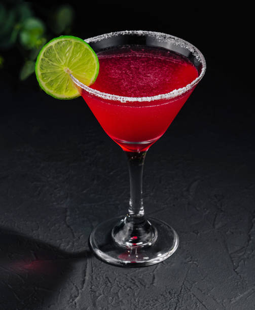istock martini glasses of red alcohol drink on stone 2002192712
