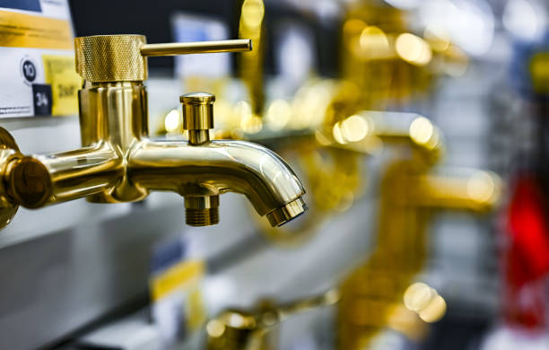 istock Products displayed in bathroom accessories store 2002231622