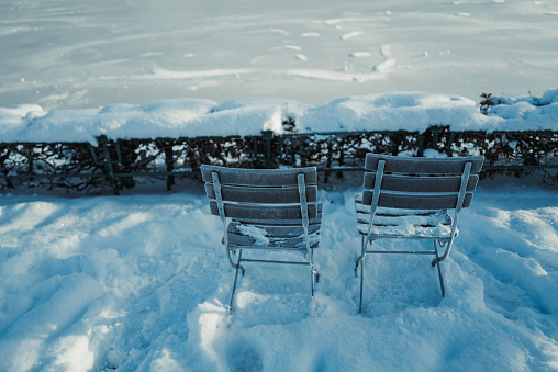 Take a seat in the cold