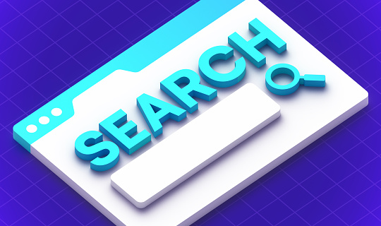 Search 3D browser window.