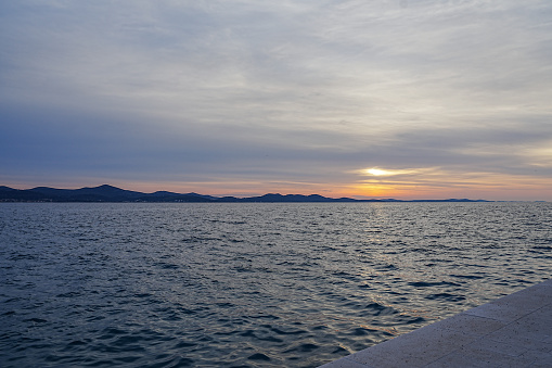 Sunset in Zadar