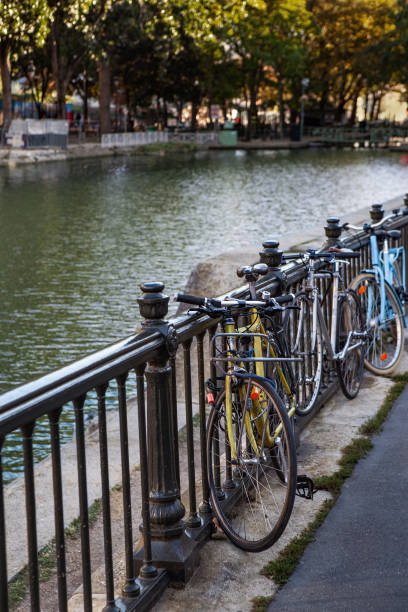 istock Viewpoint on the Ourcq canal in Paris 2002360763