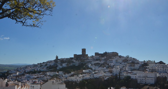 The  Spanish white village  of Arcos d eLa Frontera