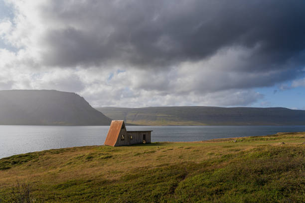 istock Abandoned barn at Fossfjordur in Westfjords, Iceland 2002395886
