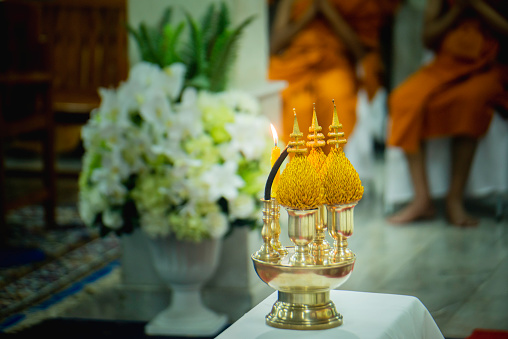 Thai worship items Used with the upper class