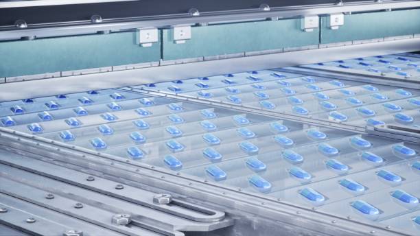 istock Pharmaceutical Packaging In The Factory 2002524879