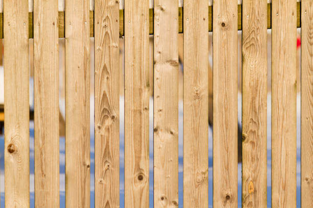 Wooden fence texture background