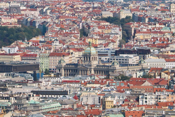 istock Panorama View of Prague Skyline 2002706008