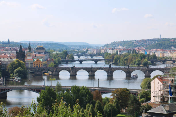 istock Bridges Over the Vltava River in Prague 2002708132